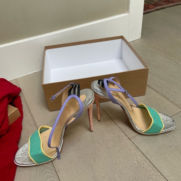 Christian Louboutin crystal heels - Picture 4 of 4